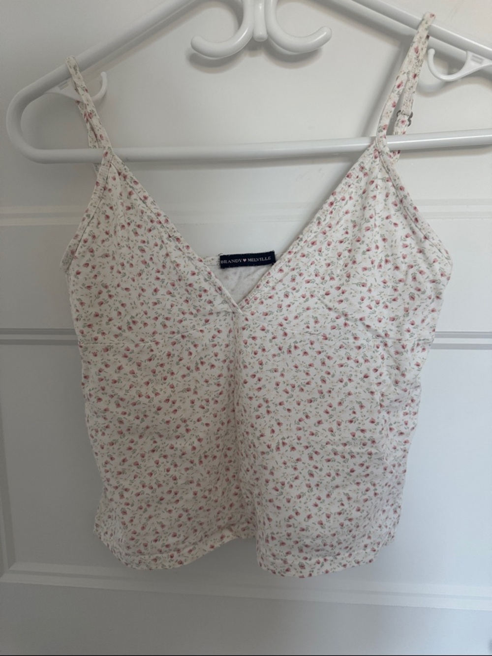 Brandy Melville Floral Tank Top